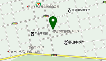 社会福祉法人郡山市社会福祉協議会指定居宅介護支援事業所の地図画像