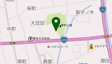 介護付有料老人ホームハートランドケア東町の地図画像