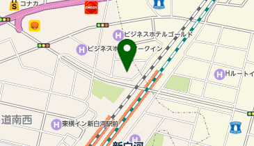 あったかヘルパーステーションの地図画像