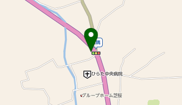 誠励会デイサービスセンターひらたの地図画像