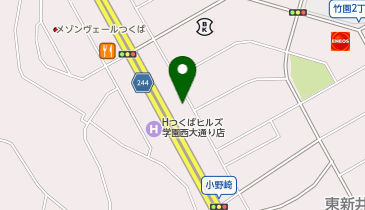 訪問看護ステーションイノベル茨城の地図画像