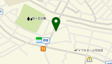 ひばり訪問看護ステーションもりやの地図画像