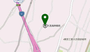 訪問看護ステーション大洗の地図画像
