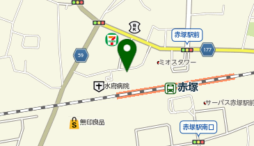 べるびー水戸の地図画像