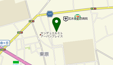 指定居宅介護支援センターはなみずきの地図画像