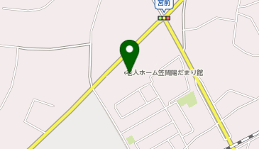 通所介護事業所笠間陽だまり館の地図画像