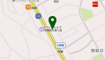 株式会社フロンティアつくば営業所の地図画像