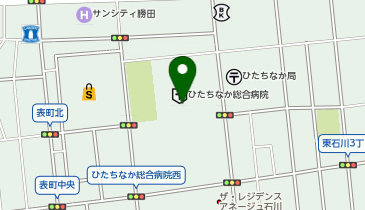 ひたちなか総合病院介護サポートセンターの地図画像