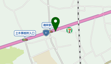 ヤックスデイサービス潮来の地図画像