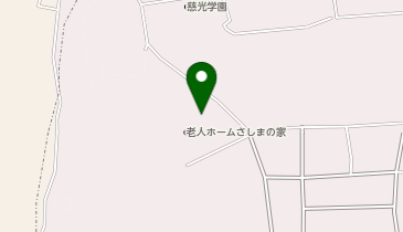 ショートステイさしまの家の地図画像