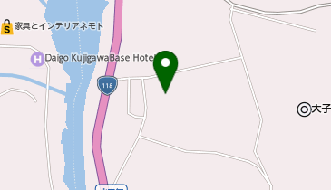 特別養護老人ホーム久慈川荘の地図画像