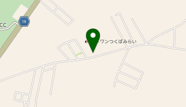 ハートワンつくばみらいの地図画像