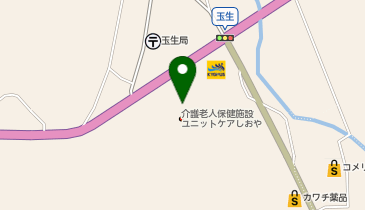介護老人保健施設アグリケアコートしおやの地図画像