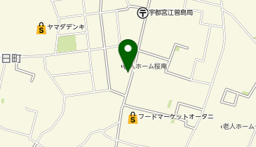 介護付有料老人ホーム桜庵の地図画像