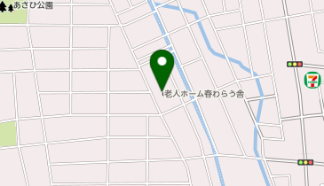 特別養護老人ホーム春わらう舎の地図画像