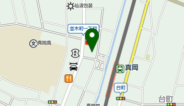 真岡訪問看護ステーションの地図画像