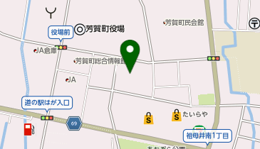 芳賀町社会福祉協議会の地図画像