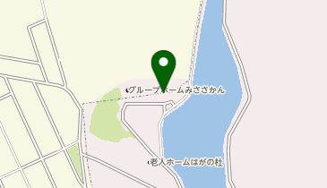 老人短期入所事業はがの杜の地図画像