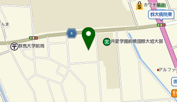 訪問介護グランポルト前橋の地図画像