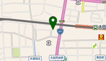 太田駅前ケアパークそよ風の地図画像