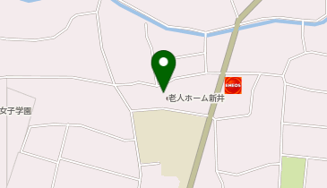 介護付有料老人ホーム新井の地図画像