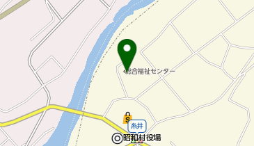 昭和村社会福祉協議会昭和の里の地図画像