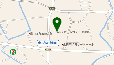 グループホームコスモス細谷の地図画像