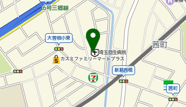 医療法人社団協友会埼玉回生病院の地図画像