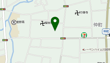 居宅介護支援事業所蔵の町・川越の地図画像