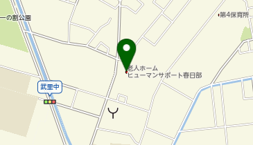 居宅介護支援センターヒューマンサポート春日部の地図画像