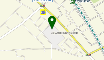 伊奈の里の地図画像