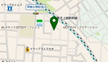 あいらの杜北戸田駅前の地図画像