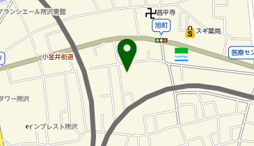 アスケア訪問入浴所沢の地図画像