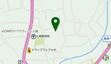 リアンレーヴ入間中央の地図画像