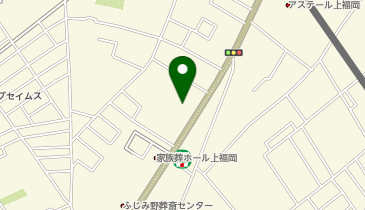 レッツ倶楽部上福岡の地図画像