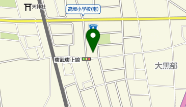 ブルーミングケア高坂の地図画像