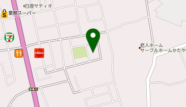 デイサービス好日の家片柳の地図画像
