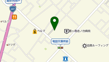 訪問介護事業所かがやきの地図画像