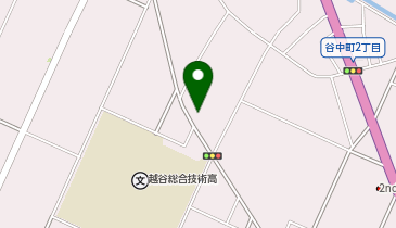 愛の家グループホーム越谷の地図画像