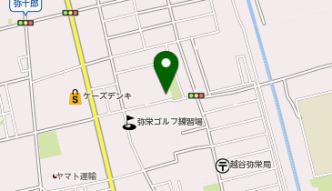 はなまるホーム北越谷の地図画像