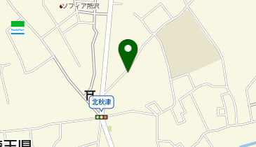 幸せふくろう北秋津の地図画像