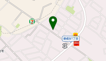 Oasisclub千葉御成台の地図画像