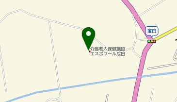 介護老人保健施設エスポワール成田の地図画像