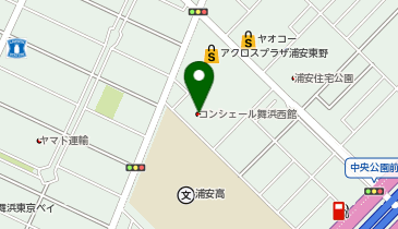 コンシェール舞浜の地図画像