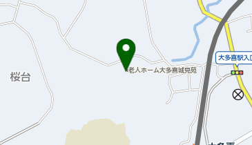 特別養護老人ホーム大多喜城見苑(ユニット型個室)の地図画像
