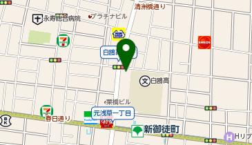 医療法人社団輝生会たいとう診療所の地図画像