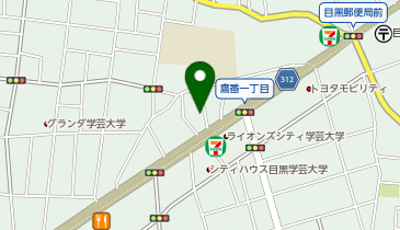 ソフィアメディデイサービス学大の地図画像