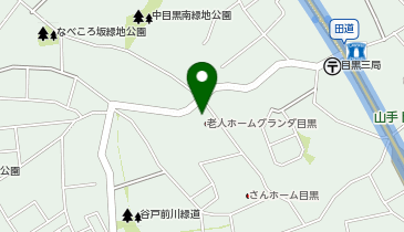 メディカルホームグランダ目黒の地図画像