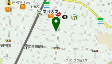 ケア21学芸大学の地図画像