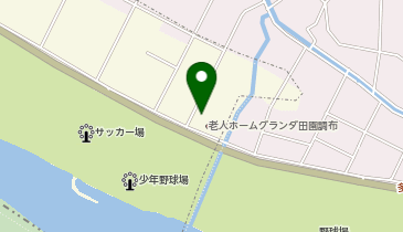 くらら田園調布の地図画像